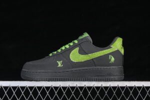 Nike Air Force 1'07 Low Collaboration Grey Green Air Force 1 Low Top Casual Skate Shoes Year of the Horse XY9025-001