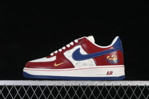 Nike Air Force 1'07 Low Collaboration Red White Air Force 1 Low Top Casual Skate Shoes Year of the Horse FV4921-600
