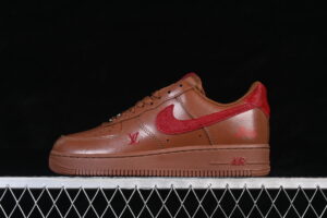 Nike Air Force 1'07 Low Collaboration Red Brown Air Force 1 Low Top Casual Skate Shoes Year of the Horse XY9025-002