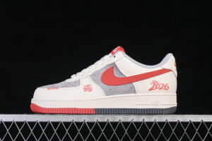 Nike Air Force 1'07 Low Collaboration Air Force 1 Low Top Casual Skate Shoes Year of the Horse QW5288-120