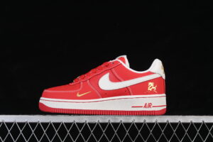 Nike Air Force 1'07 Low Limited Red Air Force 1 Low Top Casual Skate Shoes Year of the Horse NH0601-523