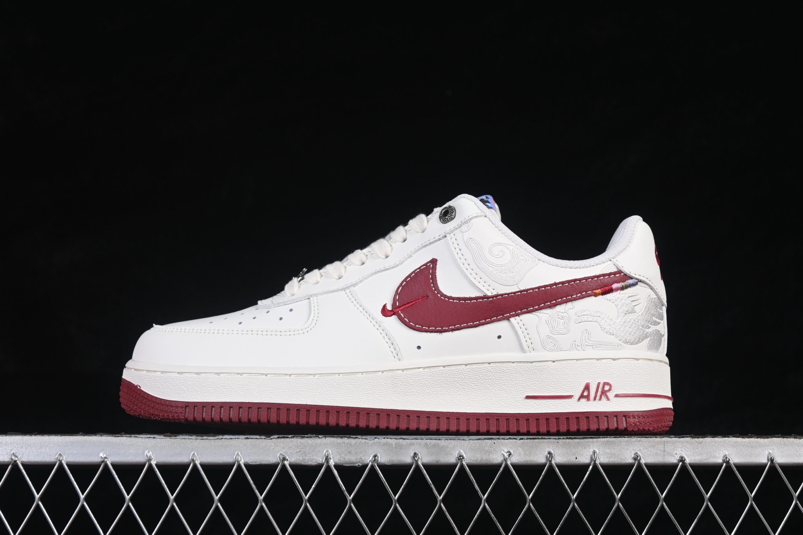 Nike Air Force 1'07 Low Limited White Red Air Force 1 Low Top Casual Skate Shoes Year of the Horse DD1982-348