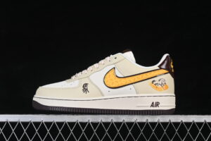Nike Air Force 1'07 Low Limited Cream Air Force 1 Low Top Casual Skate Shoes Year of the Horse NH0601-504