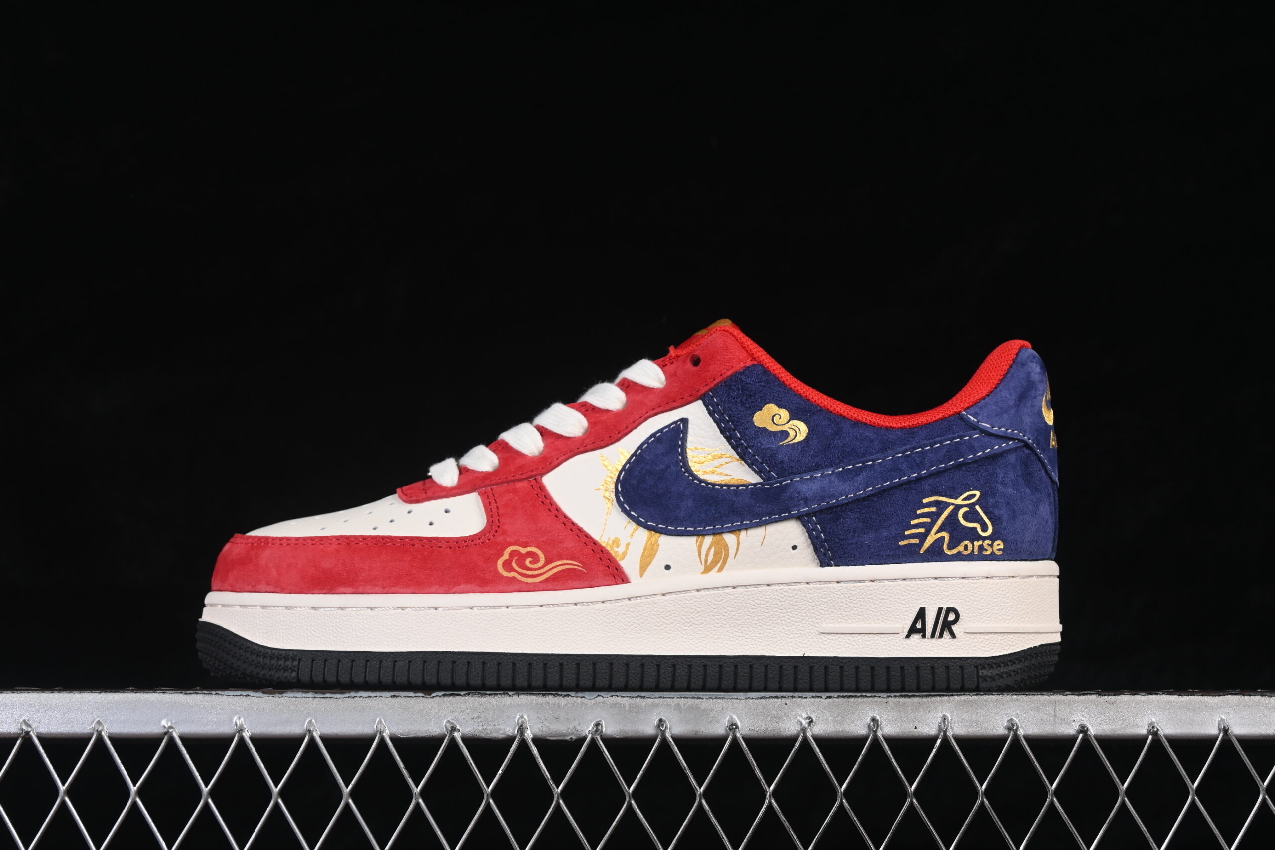 Nike Air Force 1'07 Low Limited Red White Blue Air Force 1 Low Top Casual Skate Shoes Year of the Horse XD0028-019