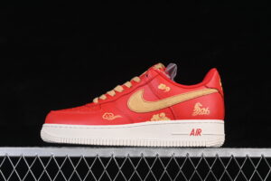 Nike Air Force 1'07 Low Limited Red Air Force 1 Low Top Casual Skate Shoes Year of the Horse XD0028-012