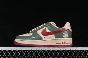 Nike Air Force 1'07 Low Limited Green Red Air Force 1 Low Top Casual Skate Shoes Year of the Horse NH0601-518