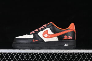 Nike Air Force 1'07 Low Limited Black Air Force 1 Low Top Casual Skate Shoes Year of the Horse XD0028-018
