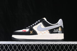 Nike Air Force 1'07 Low Black White Air Force 1 Low Top Casual Skate Shoes KL1688-006