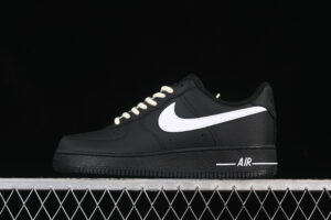 Nike Air Force 1'07 Low Black White Air Force 1 Low Top Casual Skate Shoes ZH0316-073