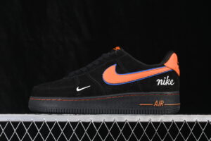 Nike Air Force 1'07 Low Black Air Force 1 Low Top Casual Skate Shoes FV3694-109