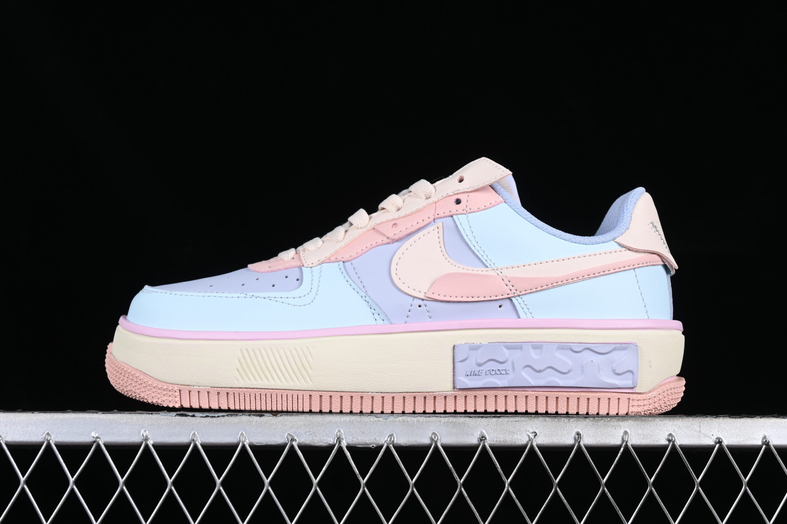 Nike Air Force 1 Fontanka "Macaroon" Series Macaron Colorway Cream Grey Yellow Air Force 1 Low Top Casual Skate Shoes CW6688-608