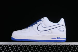 Nike Air Force 1 Low "Sushi Club" White Blue Classic Air Force 1 Low Top Casual Skate Shoes NS0517-006