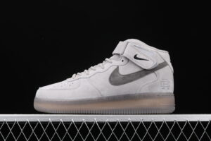 Nike Air Force 1 Mid '07 Air Force 1 High Top Space Ash Colorway 807618-208