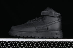 Nike Air Force 1'07 "Boot" Black Air Force 1 Mid Top Casual Skate Shoes DA0418-001