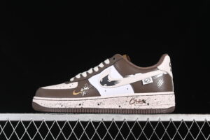 Nike Air Force 1'07 Low "Assassination of Little Bear" Air Force 1 Low Top Casual Skate Shoes DB3301-770