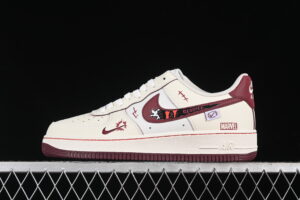 Nike Air Force 1'07 Low "Deadpool" Series Air Force 1 Low Top Casual Sports Skate Shoes FB1839-512