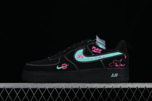 Nike Air Force 1'07 Low "Flame Red Lips" Limited Red Air Force 1 Low Top Casual Skate Shoes FB8971-005