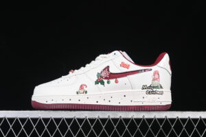 Nike Air Force 1'07 Low "Grandma Christmas" Limited Air Force 1 Low Top Casual Skate Shoes Custom FZ5068-616