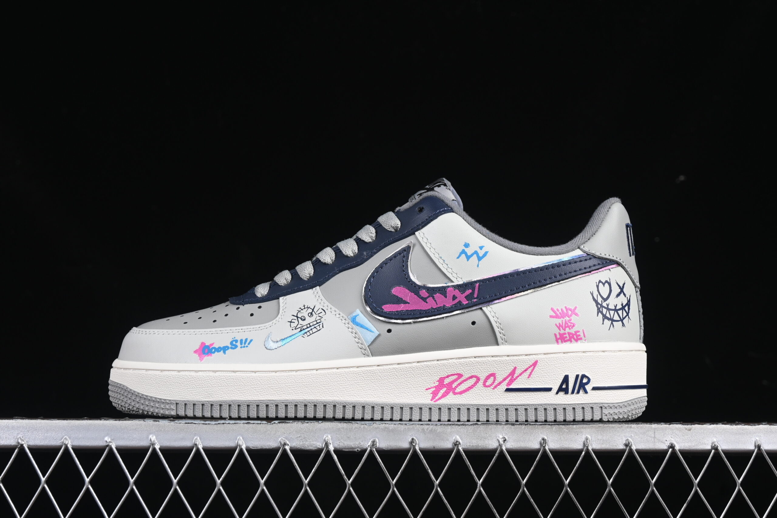 Nike Air Force 1'07 Low "Jinkesi" Series Air Force 1 Low Top Fall Winter Casual Skate Shoes Custom XL2321-222