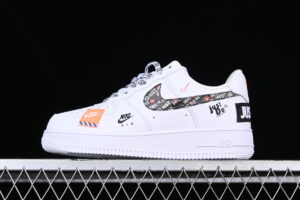 Nike Air Force 1'07 Low "Just Do It" Low Top Casual Skate Shoes AR7719-100