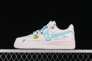 Nike Air Force 1'07 Low "Keep Smile" Air Force 1 Low Top Casual Sports Skate Shoes DZ1328-112