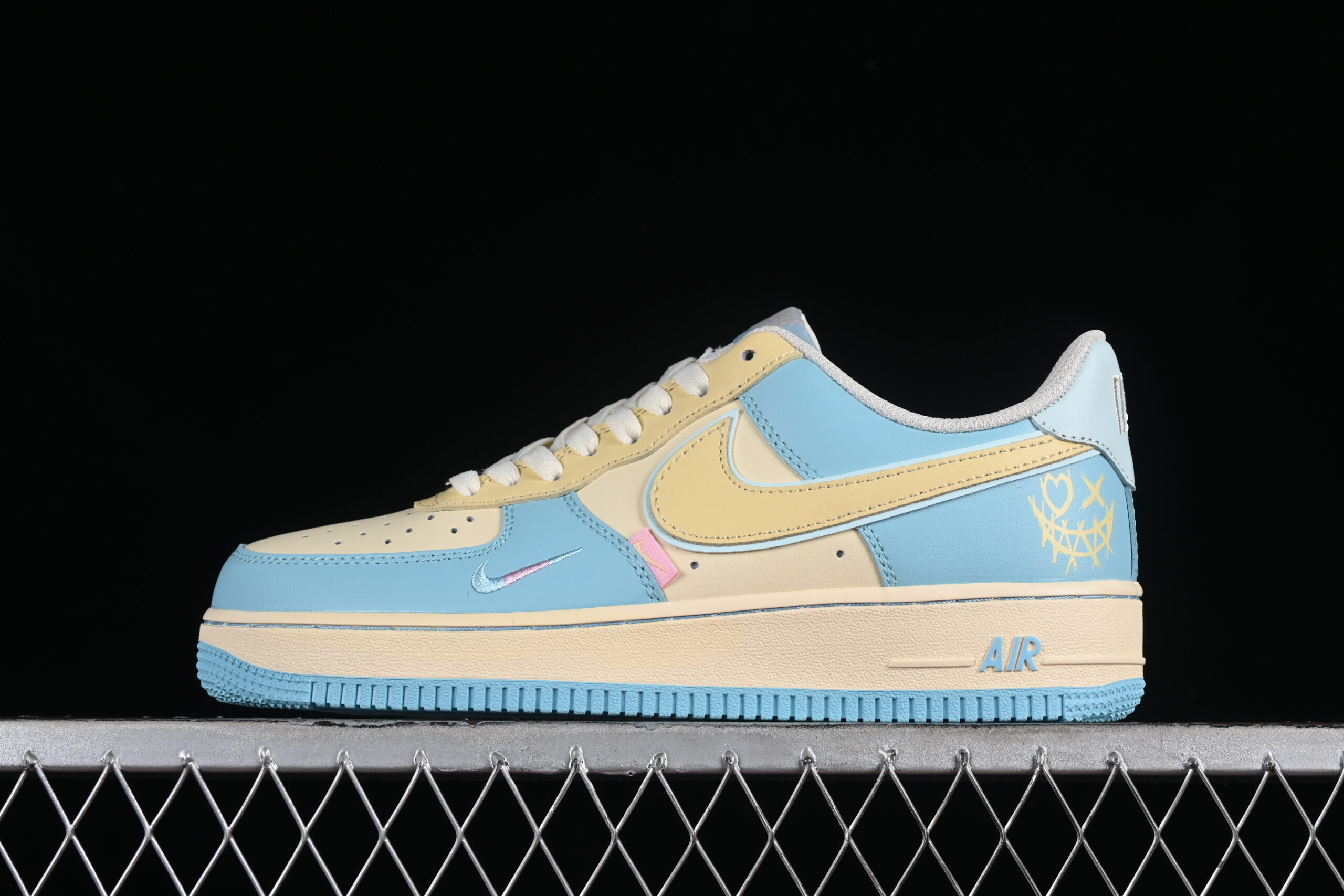 Nike Air Force 1'07 Low "Piemon" Air Force 1 Low Top Casual Skate Shoes Custom XL2312-555