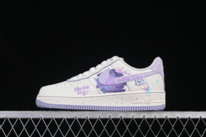 Nike Air Force 1'07 Low "Purple Butterfly" Purple Air Force 1 Low Top Casual Skate Shoes FB1839-213