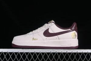 Nike Air Force 1'07 Low "Red Dragon Scale" Air Force 1 Low Top Casual Skate Shoes Custom XL2312-888