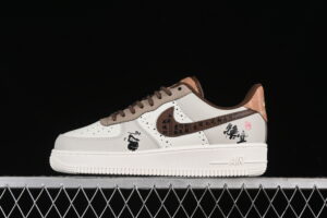 Nike Air Force 1'07 Low "Sun" Black - Air Force 1 Low Top Casual Skate Shoes FV3202-122