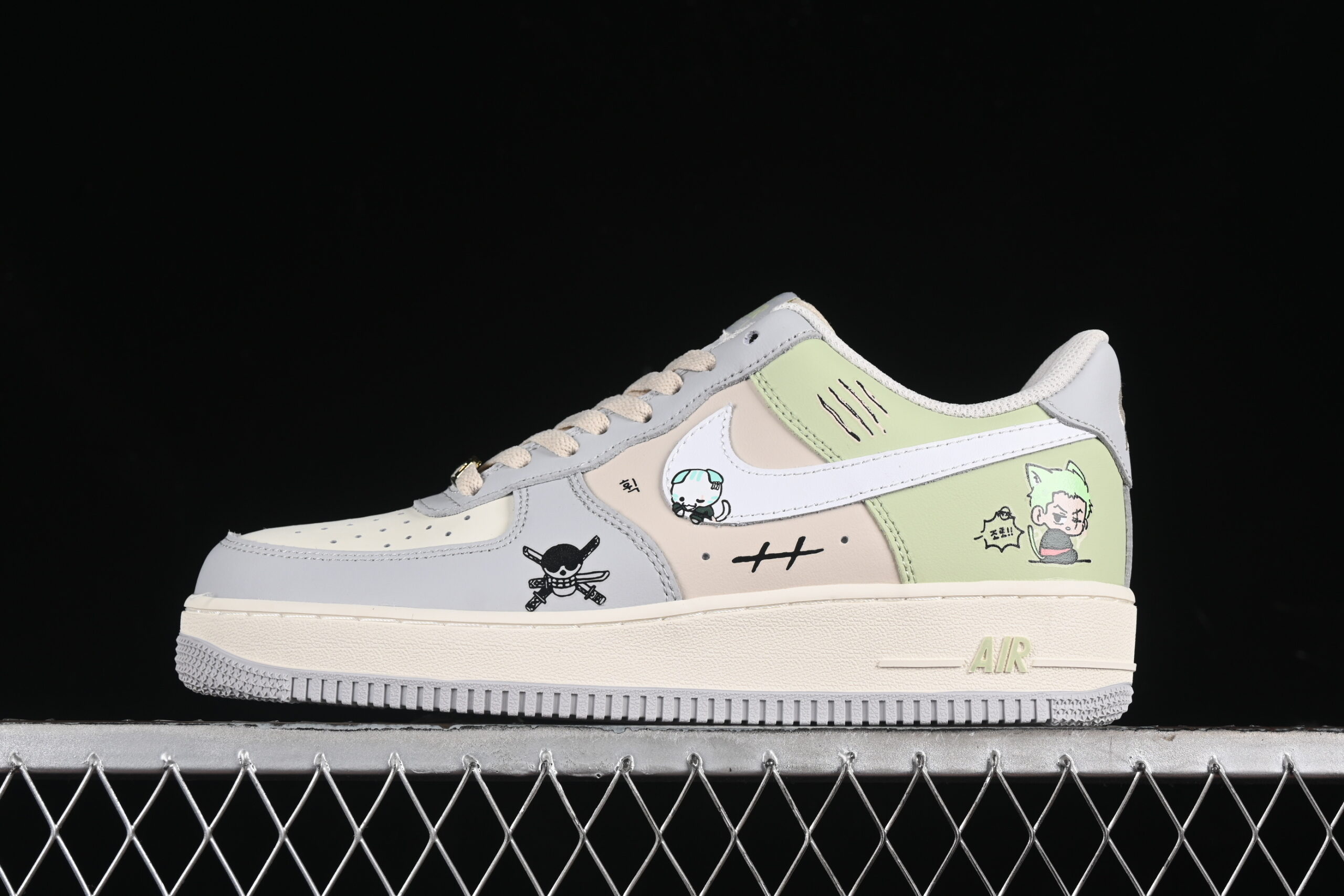Nike Air Force 1'07 Low "Three blade flow" Series - Air Force 1 Low Top Casual Sports Skate Shoes CJ0304-510