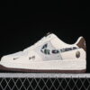 Nike Air Force 1'07 Low Bape Collaboration Cream Air Force 1 Low Top Casual Skate Shoes DF0188-030