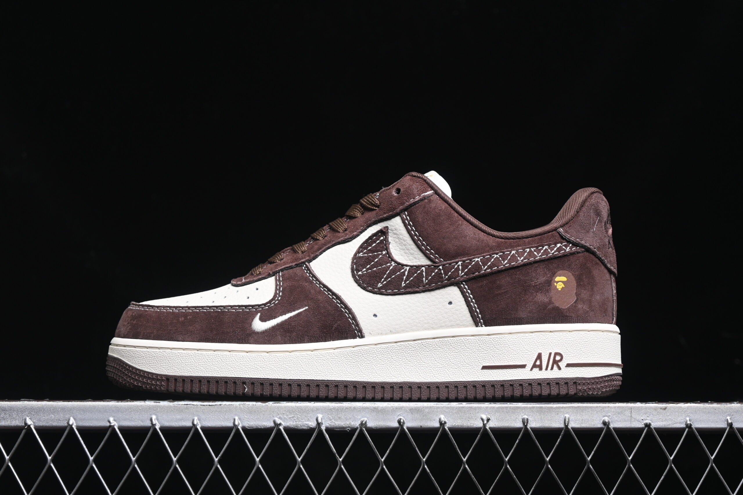 Nike Air Force 1'07 Low Bape Collaboration - Air Force 1 Low Top Casual Skate Shoes KK1988-027