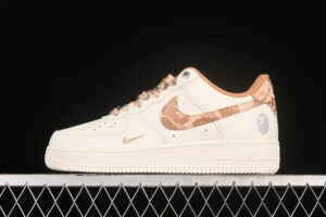 Nike Air Force 1'07 Low BAPE Collaboration - Air Force 1 Low Top Casual Skate Shoes PF9055-762