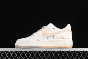 Nike Air Force 1'07 Low Heart "Rate Beating" Air Force 1 Low Top Casual Skate Shoes CW1574-708