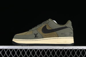 Nike Air Force 1'07 Low LV Collaboration - Green Air Force 1 Low Top Casual Skate Shoes BA8806-223
