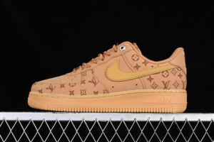 Nike Air Force 1'07 Low LV Collaboration - Air Force 1 Low Top Casual Skate Shoes FB9888-100