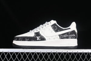 Nike Air Force 1'07 Low LV Collaboration - Black Air Force 1 Low Top Casual Skate Shoes DD8686-100