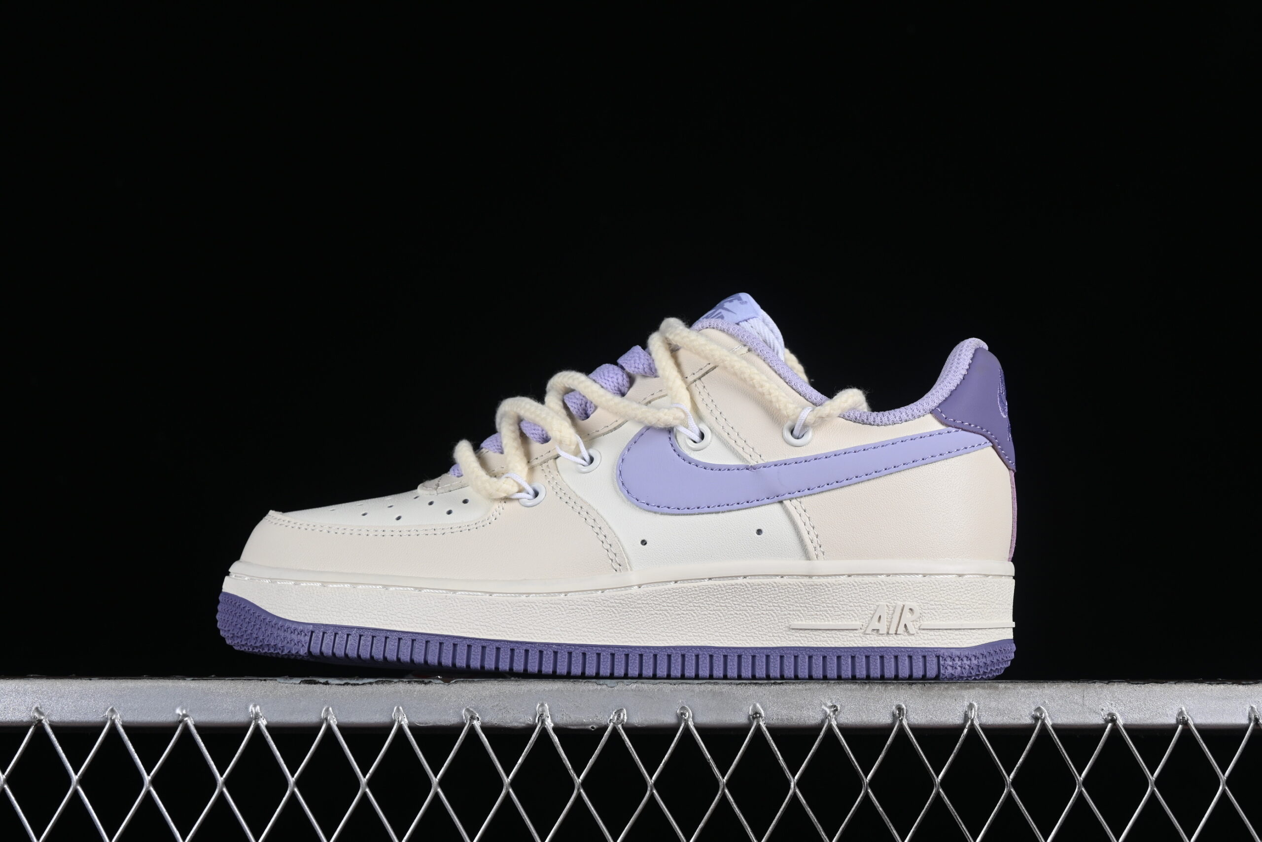 Nike Air Force 1'07 Low Milk White/Blue" Purple Air Force 1 Low Top Casual Skate Shoes Custom BD7701-022