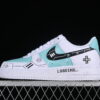 Nike Air Force 1'07 Low PS5 Green Air Force 1 Low Top Casual Skate Shoes CW2288-114