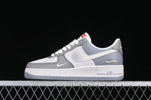 Nike Air Force 1'07 Low Supreme Collaboration Air Force 1 Low Top Casual Skate Shoes DM6688-023