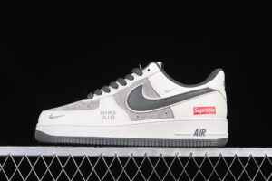 Nike Air Force 1'07 Low Sup Collaboration Cream Grey Air Force 1 Casual Skate Shoes Custom DM6688-056