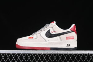 Nike Air Force 1'07 Low Sup Collaboration Limited Black Air Force 1 Low Top Casual Skate Shoes Year of the Snake HH7518-033