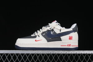 Nike Air Force 1'07 Low UN Collaboration Cream White Blue Air Force 1 Low Top Casual Skate Shoes SJ1198-103