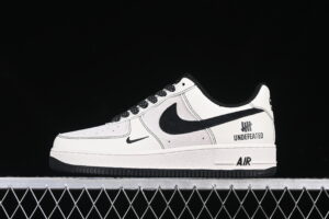 Nike Air Force 1'07 Low UN Collaboration - Cream Black Air Force 1 Low Top Casual Skate Shoes BB7518-017