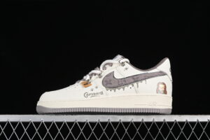 Nike Air Force 1'07 Low x Capybara "Mona Lisa" Series Air Force 1 Low Top Casual Sports Skate Shoes LV0506-990