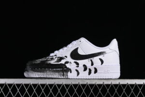 Nike Air Force 1'07 Low Air Force 1 Low Top Casual Skate Shoes 315122-311 Hand Painted