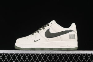 Nike Air Force 1'07 Low Green Star Pattern Air Force 1 Low Top Casual Skate Shoes Glitter CU1836-966