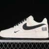 Nike Air Force 1'07 Low Cream Black Star Pattern Air Force 1 Low Top Casual Skate Shoes Glitter CU1836-962