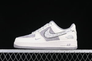 Nike Air Force 1'07 Low Collaboration CDG Cream Grey Air Force 1 Low Top Casual Skate Shoes BB7518-014