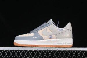 Nike Air Force 1'07 Low Collaboration Blue Air Force 1 Low Top Casual Skate Shoes DM6688-022